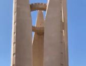 برج رمز الصداقة فى أسوان.. شاهد تحفة معمارية بإطلالة ممتعة على بحيرة ناصر