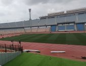 شاهد.. استاد القاهرة الدولى يستعد لاستقبال قمة الأهلى والزمالك