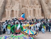 الآثار: أكثر من 4 آلاف زائر حضروا ظاهرة تعامد الشمس بأبو سمبل