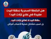 هل حقنة البرد مفيدة فى علاج نزلات الشتاء.. وزارة الصحة تجيب