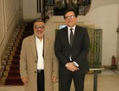 وزير الثقافة يلتقي المشرف على الرقابة على المصنفات الفنية في أول أيام عمله