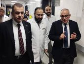رئيس هيئة التأمين الصحى يتفقد أعمال التطوير بمستشفى أطفال مصر