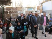 قرارات محافظ المنيا خلال الزيارة المفاجئة على مستشفى المبرة