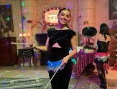 الفنانة الاستعراضية بدرة في كواليس مسلسل كامل العدد ++ .. صور