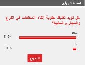 94% من القراء يؤيدون تغليظ عقوبة إلقاء المخلفات في الترع والمجارى المائية