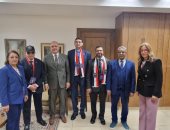 مجلس ادارة اتحاد الكيانات المصرية يجتمع مع نائب وزير الخارجية لشؤون القنصليات