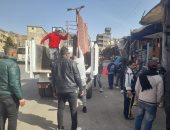 حى إمبابة يشن حملة لإزالة التعديات ورفع الإشغالات المخالفة بالشوارع.. صور