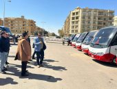 جهاز مدينة الشروق يدعم النقل الجماعى لخدمة سكان المدينة وتوفير خطوط جديدة