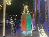 أكبر فانوس وهلال متحرك.. أجواء رمضان فى البحر الأحمر