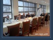 مجلس إدارة نادى جامعة حلوان يعقد اجتماعا لمناقشة خطط التطوير 