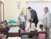 وكيل تعليم الغربية يتفقد مدارس قطور ويوجه بمتابعة التقييمات وتسجيل الغياب