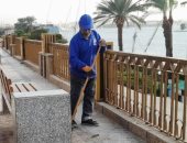 الوحدات المحلية تكثف أعمال النظافة وتزيل الإشغالات بأسوان