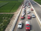 الكل شارك باللى يقدر عليه.. أبناء كفر الشيخ يسطرون ملحمة بقافلة مساعدات لغزة