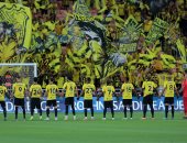 الاتحاد يتقدم على الأخدود بهدف حسام عوار فى الشوط الأول.. فيديو