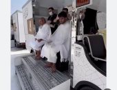 عربات التحلل من النسك.. خدمة مجانية لضيوف الرحمن