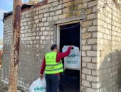 ستر ودفا وإطعام.. توزيع 3000 لحاف وبطانية بـ16 قرية فى كفر الشيخ