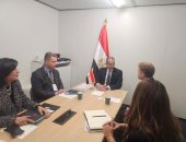 وزير الاتصالات يبحث مع مسئولى شركات عالمية فرص التعاون والاستثمار