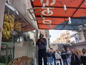 جهاز الشروق يشن حملة مكبرة لإزالة الإشغالات بالمدينة