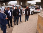 محافظ المنوفية يتفقد أعمال إنشاء موقف قويسنا النموذجى الجديد