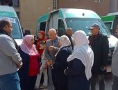صحة القليوبية تنظم قافلة مجانية للكشف على الأشقاء الفلسطينيين بالعبور