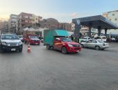 حملة مرورية مكبرة لضبط الدراجات النارية غير المرخصة فى الغربية