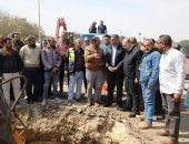 بعد شكوى مواطن فى أبو النمرس.. محافظ الجيزة يوجه بإحلال كامل لشبكات الصرف