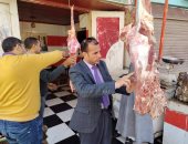 إعدام لحوم فاسدة ومتغيرة الخواص فى حملة للطب البيطري بسوهاج