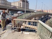 محافظ الجيزة: أعمال إصلاحات عاجلة بكوبري روض الفرج الساحل