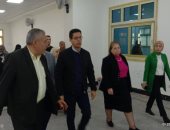 رئيس جامعة بنها يتفقد مبنى المعامل المركزية بكفر سعد تمهيدا لافتتاحه