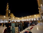 روحانيات رمضان.. صلاة العشاء والتراويح بالجامع الأزهر