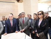 مستشارا رئيس الجمهورية للتنمية المحلية والشؤون الاقتصادية يتفقدان محيط المنطقة الأثرية.. صور 