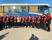 طلاب جامعة حلوان يشاركون فى احتفالية يوم الشهيد 