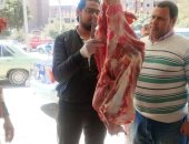 حملة لمديرية الطب البيطرى  على محلات الجزارة والأسواق بمدينة سوهاج