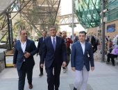 محافظ الجيزة يزور مستشفى 57357 لعلاج سرطان الأطفال