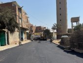 محافظ الجيزة: رصف وتطوير 5 شوارع حيوية فى قرى أطفيح