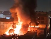 وزير الصحة يتابع تداعيات حريق بجوار إدارة التراخيص الطبية
