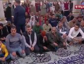 بث مباشر لصلاة العشاء والتراويح من مسجد الحسين على قناة الحياة