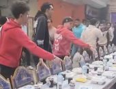 فطار الوراق.. أكبر حفل إفطار جماعي لأهل المنطقة بالكامل