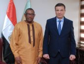 وزير الزراعة وسفير سيراليون يبحثان التعاون في مجال استنباط التقاوى