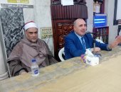 درس عن المعية الإلهية في غزوة بدر بمسجد الفتح بكفر الشيخ.. فيديو وصور