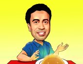 الفنان سامح حسين يهدى برنامجه "قطايف" للتليفزيون المصرى