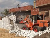 تنفيذ 24 إزالة لتعديات بالبناء المخالف على أملاك الدولة بالقصاصين بالإسماعيلية