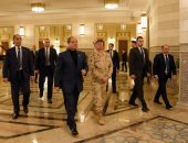 الرئيس السيسى: حريصون على استكمال عملية تطوير أماكن آل البيت بما تتضمنه من مساجد..صور