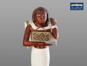 مقتنيات المتحف المصرى.. تمثال خادم من مصر القديمة