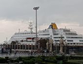 ميناء غرب بورسعيد يستقبل 475 سائحا على متن السفينة M.S HAMBURG