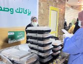 مبادرات الخير فى شهر رمضان.. توفير آلاف الوجبات يوميا للأسر بقرى ومدن شمال سيناء.. امتدت لتصل لمرافقى المصابين الفلسطينيين بالمستشفيات.. ومعايير صارمة لمراقبة الجودة.. ويشارك فيها متطوعون من كل الأعمار