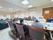 نادى جامعة حلوان يعقد اجتماعه الدورى لبحث خطط التطوير والأنشطة 