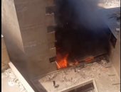 اشتعال حريق بمخزن منظفات في كرداسة والحماية المدنية تحاصر النيران