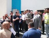 وزير الصحة ومحافظ المنيا يتفقدان مشروعى إنشاء مستشفى مغاغة المركزى بالمحافظة