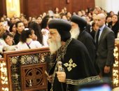البابا تواضروس: الأنبا باخوميوس حافظ على سلام الكنيسة والوطن فى أزمات كثيرة